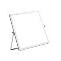 Tableau blanc portable pliable Ohsung AP06, mini tableau de bureau, cadre en aluminium, surface en émail trempé, effaçable à sec, pour enfants, usage domestique