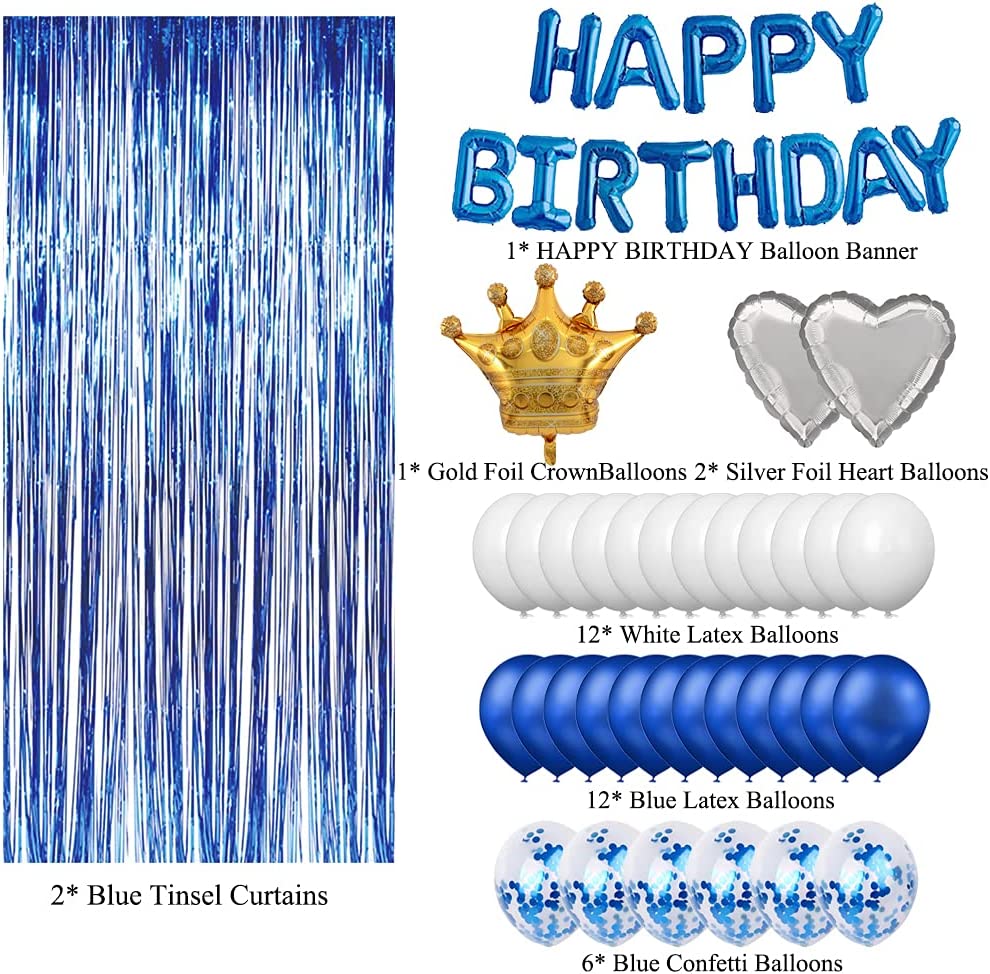2 Striscioni Per Festa Di Compleanno A Tema Pavone - Decorazioni Glitterate Con Pavone E Scritta Buon Compleanno - Forniture Per Baby Shower E Feste Zoo