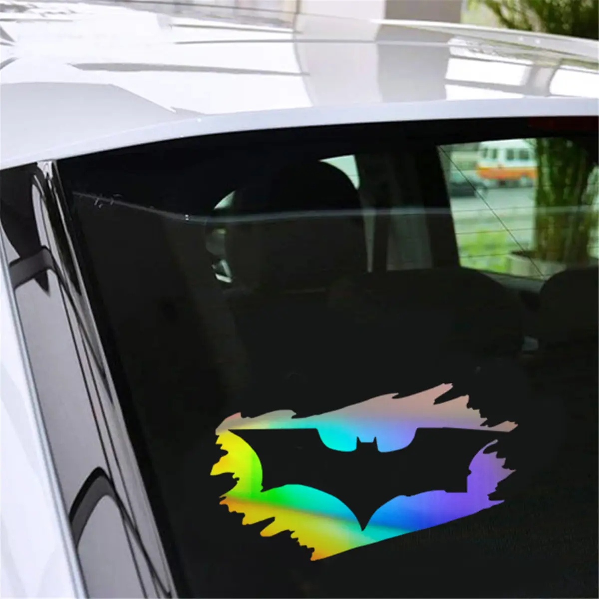 バットロゴステッカー車の窓ドアラップトップバンパー壁の装飾ビニールデカールビニールステッカーギフトダイカットデカールラトップウィンドウガラス