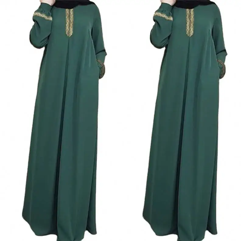 Lüks mütevazı womans pakistan Salwar Kameez fas elbise kaftan müslüman elbise jubah abaya dubai rhinestone