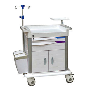 Hot Koop Concurrerende Prijs <span class=keywords><strong>Abs</strong></span> Plastic Staal Gemaakt Ziekenhuis Geneeskunde Lade Medische Winkelwagen <span class=keywords><strong>Trolley</strong></span> - Product Image 1