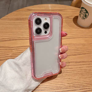 Funda Transparente Resistente para Teléfono, Combinación Colorida, Antigolpes, 3 Capas, Protección 360 para Samsung S25 S24 S23 A16 A26 A36 A56 A25 - Product Image 3