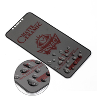 Film de protection d'écran en céramique mate anti-espion incassable à couverture intégrale 2.5D pour iPhone 17 Pro Max 16 15 7G
