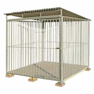 2025 yeni büyük açık köpek kulübesi köpek kulübesi fabrika doğrudan özel 2x2x1.8m büyük açık köpek kulübesi su geçirmez kapak ile - Product Image 4