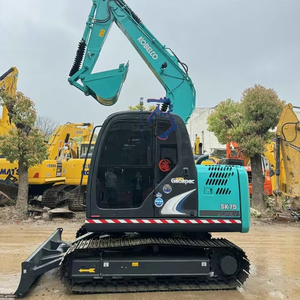 รถขุดไฮดรอลิกขนาดเล็ก Kobelco SK75 มือสอง น้ำหนัก 7 ตัน พร้อมมอเตอร์หลัก ยี่ห้อ YANMAR รุ่นปี 2024 สภาพดีเยี่ยม - Product Image 1