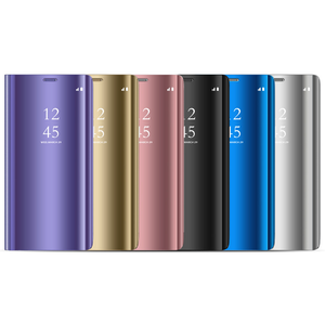 <span class=keywords><strong>Funda</strong></span> trasera de cuero <span class=keywords><strong>inteligente</strong></span> con soporte para espejo para <span class=keywords><strong>Samsung</strong></span> Galaxy S24 <span class=keywords><strong>FE</strong></span> S23 Ultra S22 Note 20 - Product Image 5