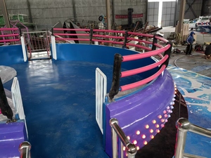 Prix d'usine Disco <span class=keywords><strong>Tagada</strong></span> pour Carnaval et Parc d'attractions, en Acier et Fibre de Verre, Attractions de rotation et de saut qui attirent les foules et augmentent les profits - Product Image 6