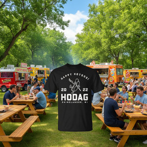 Maglietta Hodag 2022 Rhinelander Wi Happy Hotdog - Product Image 3