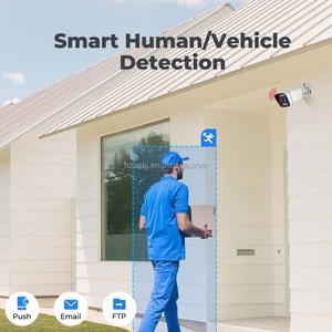 Cámara Bullet Gran Angular HIK Compatible 4MP 2K IP66 para Exteriores, IP POE CCTV con Detección Inteligente, Infrarrojos y CMOS a Todo <span class=keywords><strong>Color</strong></span> - Product Image 4