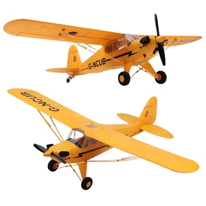 Avión de acrobacias RC <span class=keywords><strong>WLtoys</strong></span> A160 J3 Skylark G-NCUB 2.4G 5 canales 3D 6Gyro Brushless Aeroscout Glider - Product Image 3