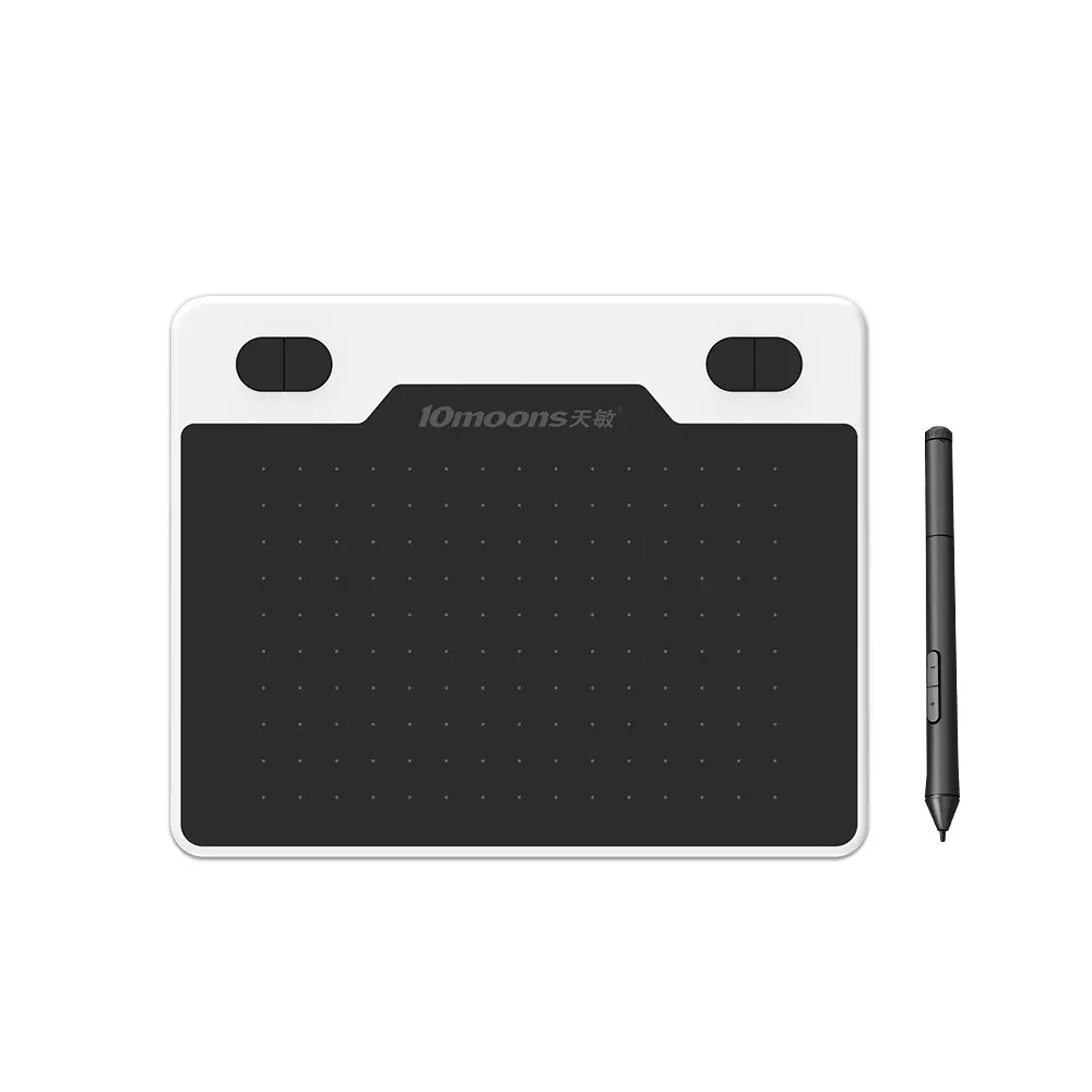 10moons T503 Bloco de sinalização para computador gráfico Tablet caneta sem bateria bloco de assinatura desenho gráfico tablet gráfico