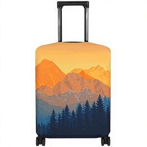 Housse de protection personnalisée légère en polyester pour valise de <span class=keywords><strong>voyage</strong></span>, sans fermeture, pour bagages de 19 à 32 pouces - Product Image 1