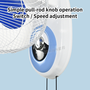 Ventilador de Pared de 16 Pulgadas, Eficiencia Energética Mecánica, Funcionamiento Silencioso, Función Oscilante, para Hogar, Oficina, Hotel - Product Image 4