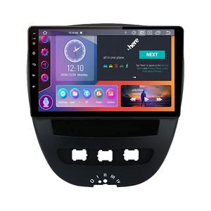 Autoradio électronique <span class=keywords><strong>Android</strong></span> 14 Lecteur DVD de voiture stéréo à écran tactile pour Peugeot 107 Toyota Aygo <span class=keywords><strong>Citroen</strong></span> <span class=keywords><strong>C1</strong></span> 2005-2014 - Product Image 1