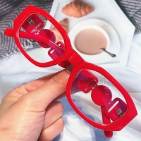 Lunettes de vue tendance 2026 couleur bonbon, montures anti-lumière bleue pour femmes, lunettes de protection carrées filtrant la lumière bleue pour ordinateur