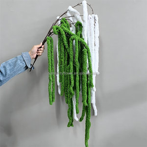 <span class=keywords><strong>Plantes</strong></span> artificielles suspendues en gros L-255, Amarante verte, fausse plante grimpante <span class=keywords><strong>pour</strong></span> la décoration de plafond de mariage et de maison - Product Image 5