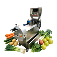 Verse Fruit Ananas Komkommer Aardbei Banaan Snijder Bladgroenten Spinazie Verse Kruiden Peterselie Munt 304 RVS Motor
