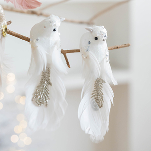 <b>Christmas</b> <b>Decorations</b> 2027 2PCS/Set New Creative Design <b>Christmas</b> Tree Bird <b>Decorations</b> Gardening Tree Branch Props Furnishings - Product Image 5