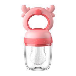 Sucette en silicone pour bébé Mangeoire à fruits pour enfants de 0 à 12 mois - Product Image 2