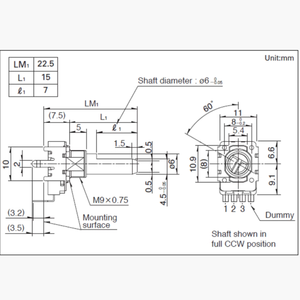 Tastiera <span class=keywords><strong>elettronica</strong></span> originale ruota di scorrimento 103 <span class=keywords><strong>potenziometro</strong></span> KORGPA900/800/700/600 B10K <span class=keywords><strong>potenziometro</strong></span> - Product Image 6