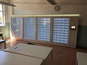 Tùy chỉnh thông minh máy bán hàng tự động thay đồ máy thông minh Đồ chơi đóng gói thực phẩm Máy bán hàng tự động với kích thước khác nhau tủ khóa - Product Image 4