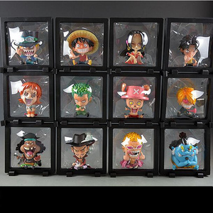 13 Styles 10CM Q VER. Figurine <span class=keywords><strong>Manga</strong></span> Statue Cadre Photo 1 PIÈCE ZORO SANJI CHOPPER UTA NIKA NAMI LUFFY SABO BOA PVC Anime Figure - Product Image 1