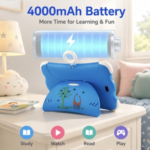 <span class=keywords><strong>Tablette</strong></span> <span class=keywords><strong>pour</strong></span> enfants la plus vendue de 7 pouces avec double SIM et Wi-Fi, Android 13, MTK 6737, 12 Go + 256 Go, batterie 4000 mAh <span class=keywords><strong>pour</strong></span> l'apprentissage des enfants - Product Image 2