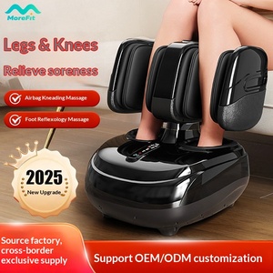 Dispositivo de Massagem Vibratória Totalmente Automático para Pernas e Pés com Controle de Temporização, Máquina de Terapia de Amassamento e Pressão para Alívio da Panturrilha - Product Image 2
