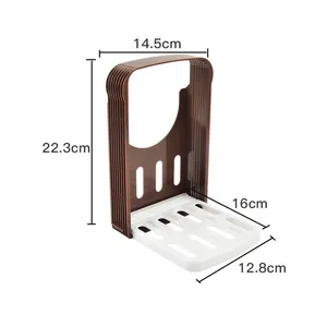 Toast <b>Bread</b> Slicer Stand Plastic Bakeware Slicing Tools Loaf <b>Cutter</b> Rack Foldable Cutting Guide Eco-Friendly Zenidoo Home - Product Image 6