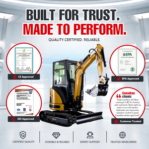 Mini Excavadora TP30 <span class=keywords><strong>de</strong></span> 3 Toneladas, Excavadora Compacta con Sistema Hidráulico Potente para Contratistas, Mini Excavadora <span class=keywords><strong>de</strong></span> 3000 kg - Product Image 5