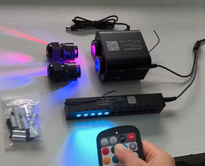 Kit de projecteur à fibres optiques 20W+9W avec effets étoiles scintillantes et étoiles filantes pour plafond de voiture, ciel étoilé pour voiture et plafond de cinéma KTV à domicile - Product Image 4