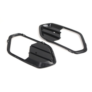 Ford Escape Front Fog Light Bezels FO1038164 FO1039164 <b>ABS</b> Black Lower Grille Cover 2017-2019 - Product Image 3