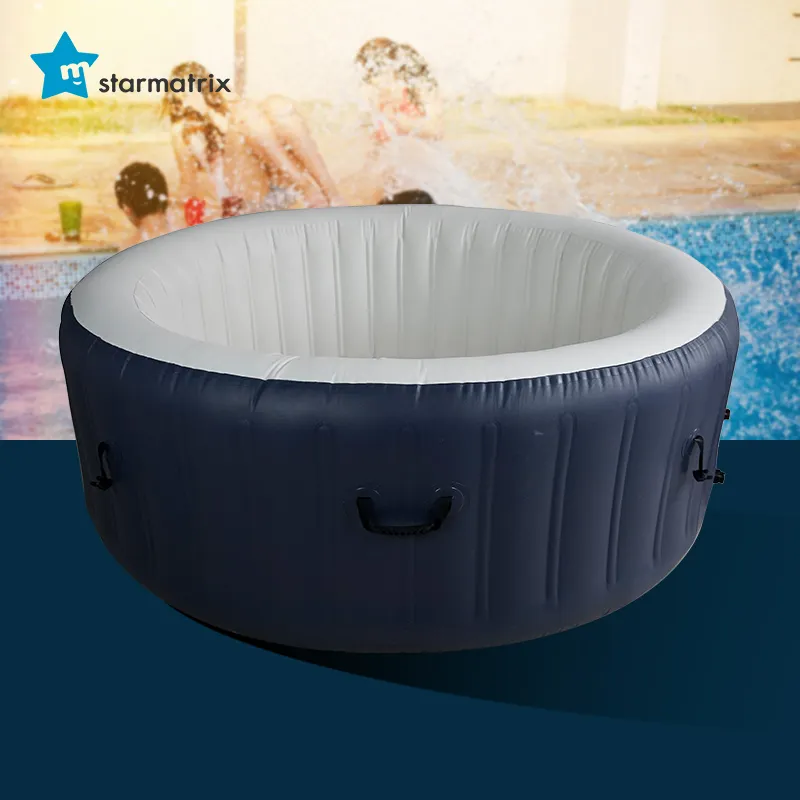 STARMATRIX SM110002 tinas inflables swimspa Round Spa pool with inflatable hot tub cover