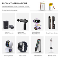 Batterie lithium-ion semi-solide rechargeable YXE Factory Wholesale 3.7V, capacité personnalisable, 801736, LiNiMnCoO2
