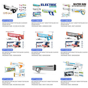 हाई ग्रेड पल्स इलेक्ट्रिक वाटर गन, बच्चों के लिए हल्के बंदूक उच्च दबाव खिलौना बंदूक के साथ ऑटो अवशोषण - Product Image 3