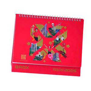 Calendario de escritorio de pie de 365 días al por mayor, logotipo personalizado, duradero, reutilizable, ecológico, diseño de papel Couche, artículos diversos para el hogar - Product Image 2