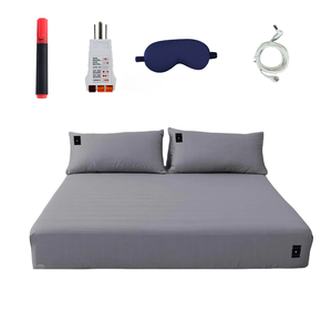 5% Bạc sợi bông dẫn điện giường được trang bị tấm chống vi khuẩn tấm với dây nối đất - Product Image 2