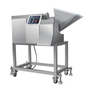 Máquina Procesadora de Frutas y Verduras Motorizada Industrial de Alta Capacidad, Cortadora y Rebanadora de Cebolla, Zanahoria y Papa - Product Image 1
