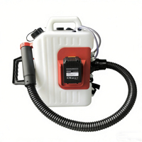 Pulvérisateur à dos électrique sans fil portable à très faible volume (ULV) 10L, rechargeable sur batterie, pour brumisation à froid