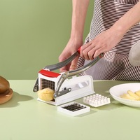 Gadget de cuisine multifonctionnel concombre légumes fruits pomme de terre trancheuse hachoir ménage manuel frites coupe-frites