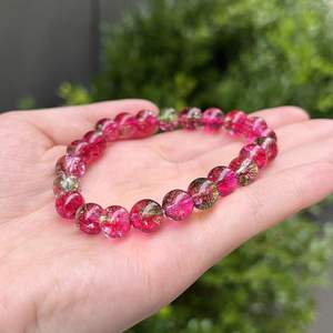 Natural Stone <b>Bracelet</b> Colorful Glass Beaded Reiki Infused Seamless Global Export Service Quality Guarantee Card - Product Image 3