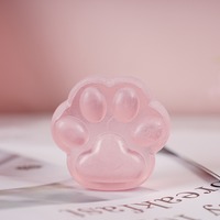 Savon Solide Artisanal 60g Parfum Pêche, Nettoyant Multi-Usages pour Visage et Corps des Animaux, Adapté à Tous Types de Peau