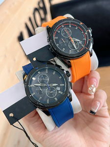 Montre mécanique pour homme classique, best-seller, exsudant de la puissance, diamètre 43 mm, bracelet en silicone, surface miroir super résistante - Product Image 4