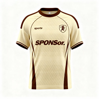 Maillot de football d'entraînement personnalisé, service OEM, broderie de logo, maillot thaïlandais original, uniforme de sport, maillot de football
