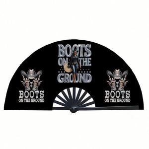 Customized Printed 9 Inch Bamboo Wooden Rave <b>Hand</b> <b>Fans</b> Plastic Custom Promotional Custom Bamboo <b>Hand</b> <b>Fan</b> - Product Image 6