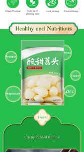 Toplu paketlenmiş turşu soğan korunmuş sebzeler - Product Image 4