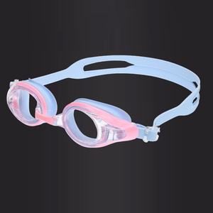 Lunettes de natation imperméables anti-buée pour sports d'hiver avec silicone élastique et pont de nez souple Lunettes en silicone élastique à vendre - Product Image 3