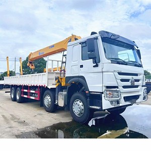 รถบรรทุกติดเครน HOWO 8X4 พร้อมเครื่องยนต์ Weichai  กำลังยก 14 ตัน ความสูงสูงสุด 18 เมตร  ชิ้นส่วนสำคัญ - Product Image 4