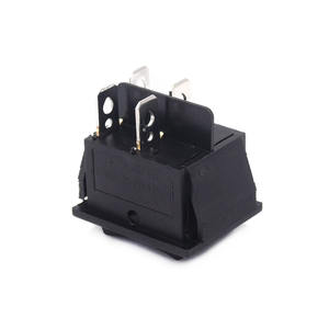 KCD4 25 * 31mmロッカースイッチ4ピン2ポジションボタン電源スイッチグリーンライト付き16A 250V 20A 125VAC ON OFF - Product Image 2