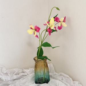 Fleurs d'<span class=keywords><strong>iris</strong></span> artificielles au toucher réel, longues tiges en PU, bouquet réaliste, parfait pour la décoration de la maison, les mariages, les bureaux, les fêtes, la photographie - Product Image 5